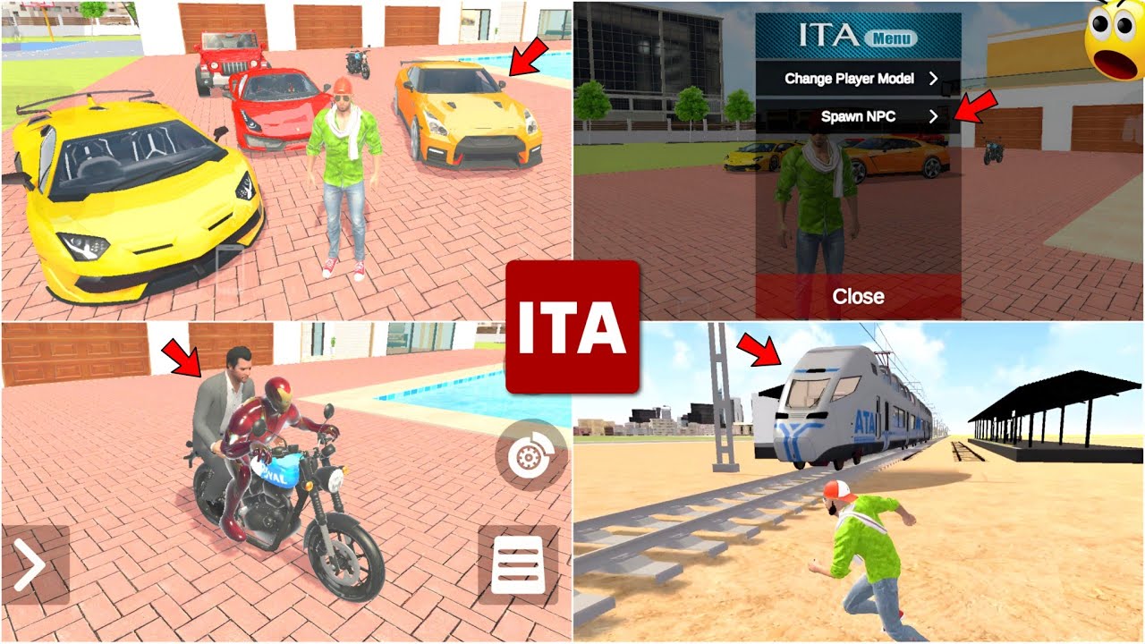 ITA Plugin + New Train Cheat Code 🤑 | Indian Theft Auto Simulator | Indian Theft Auto New Update