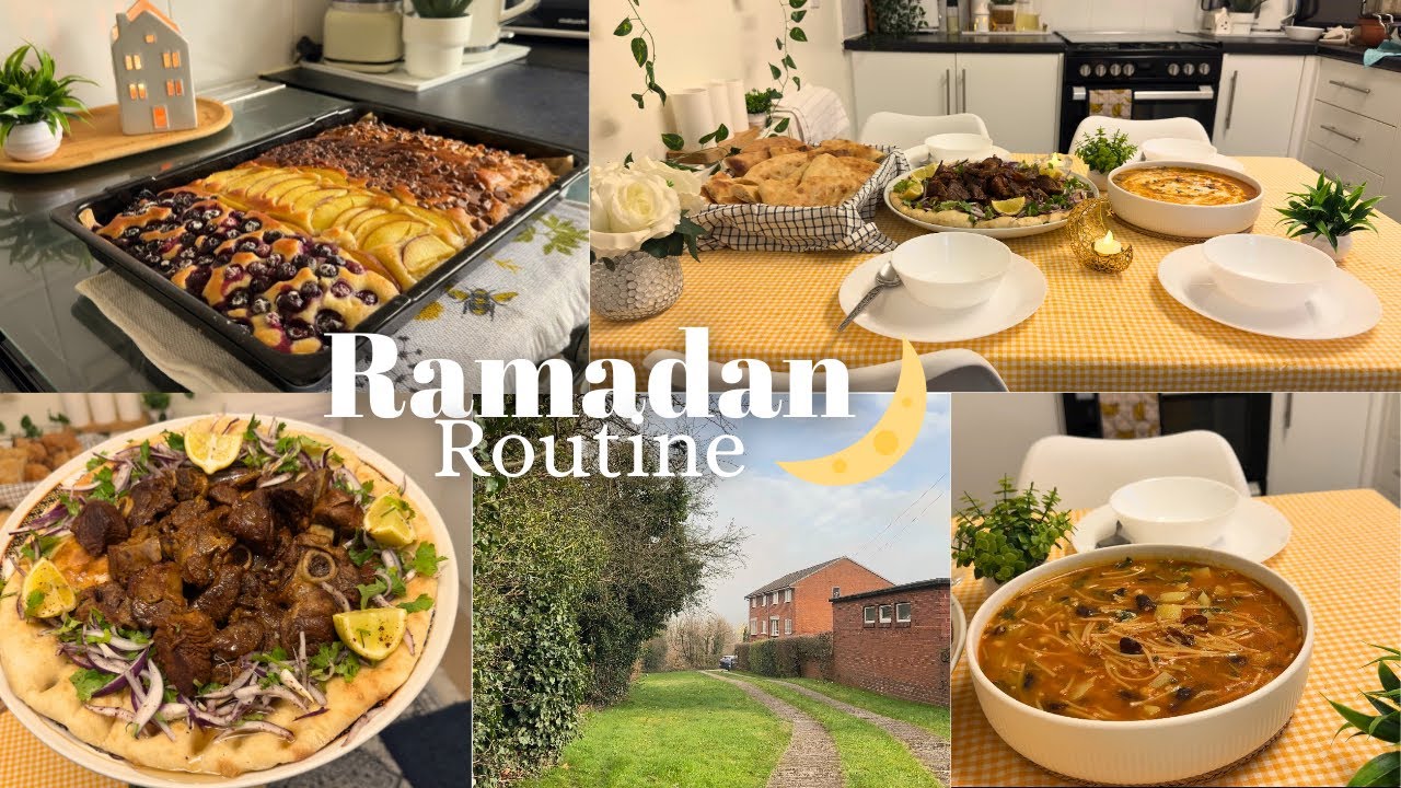 Silent Ramadan Routine 🌙 | Namkeen Gosht,Degi Kabab & Eid Baking | Slow Living England