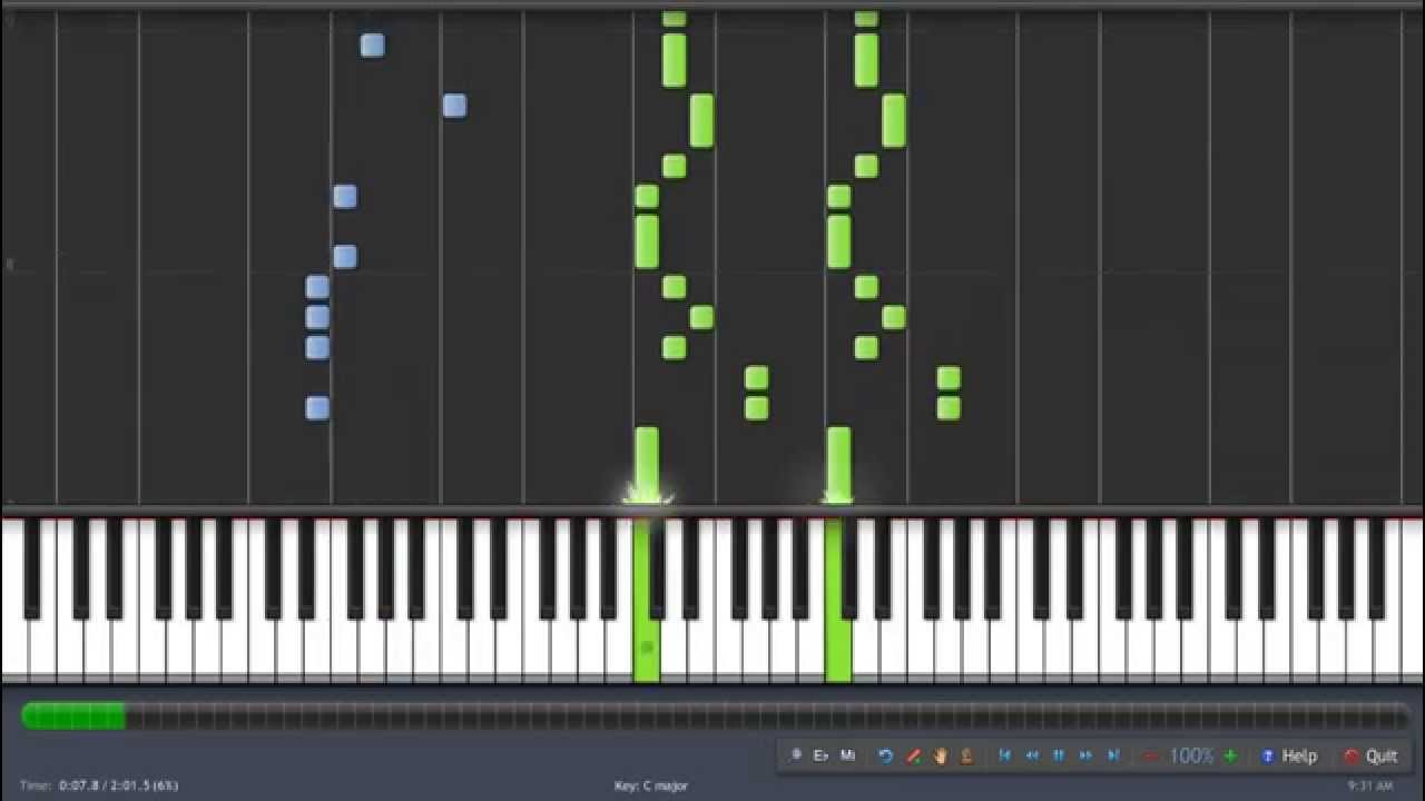 Perfect Day for Fun [Piano] (My Little Pony) - Synthesia