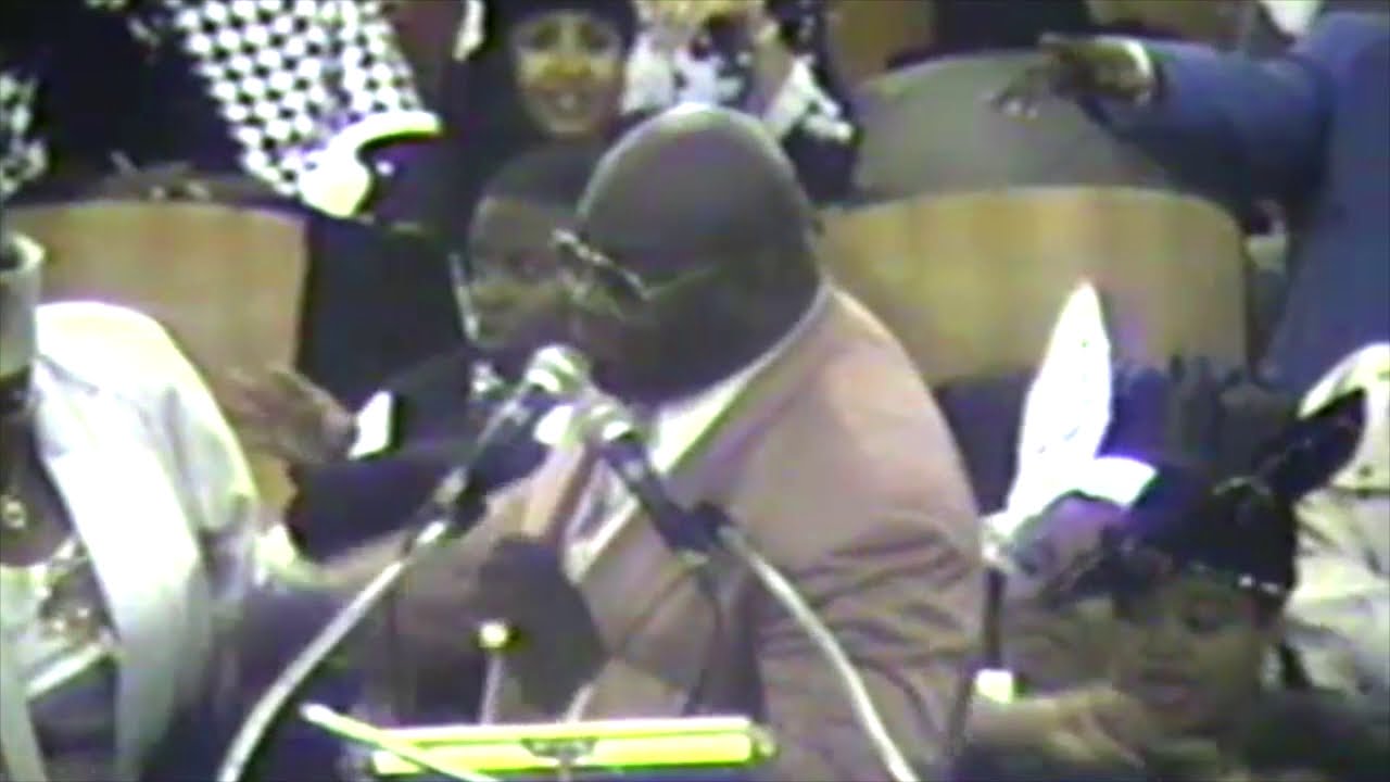 Holy Convocation COGIC (11.6.92) Midnight Musical, Richard White and the Clark Sisters