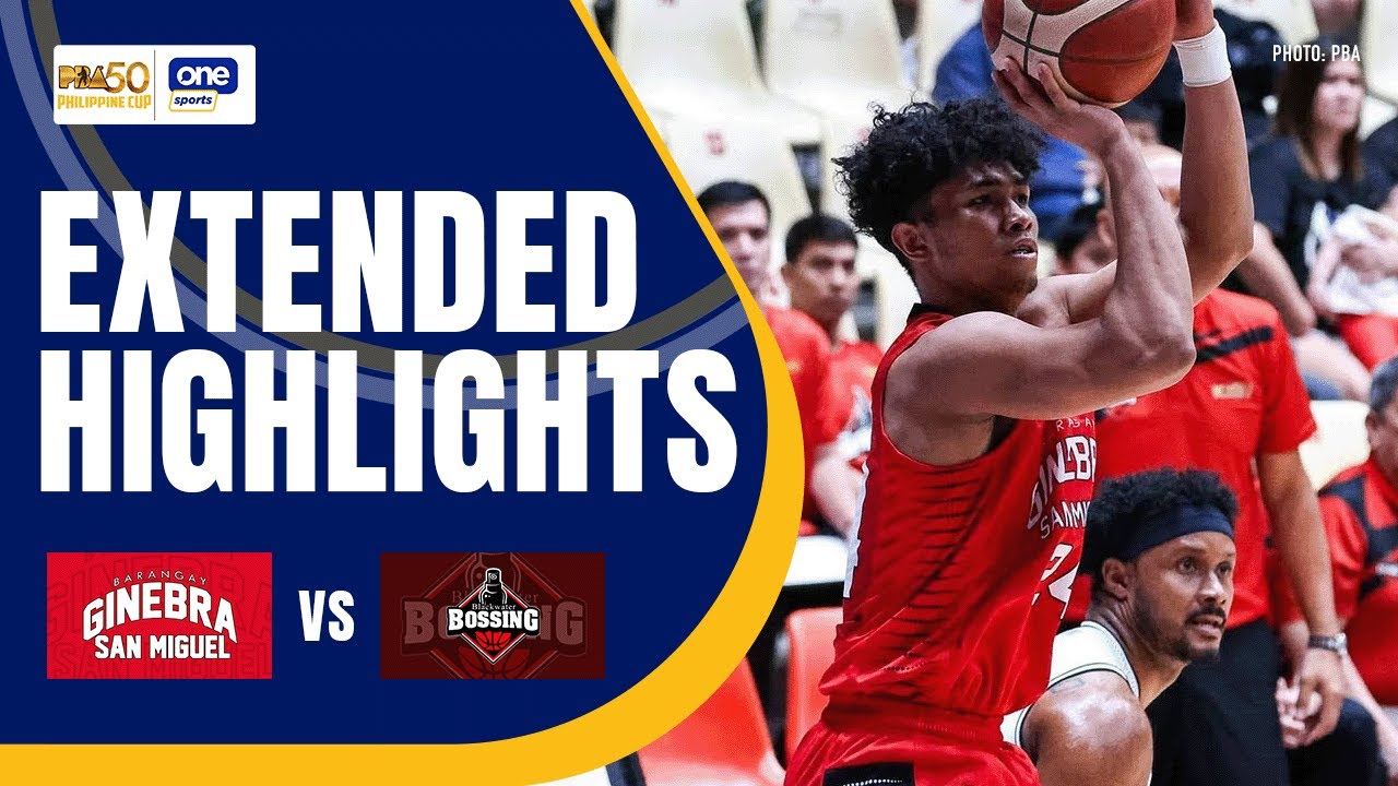 BRGY. GINEBRA vs. BLACKWATER | EXTENDED HIGHLIGHTS | PBA SEASON 50 PHILIPPINE CUP | DEC 10, 2025