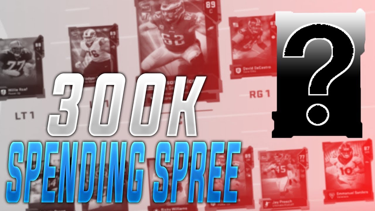 Madden 19 300k Spending Spree For Salary Cap Team