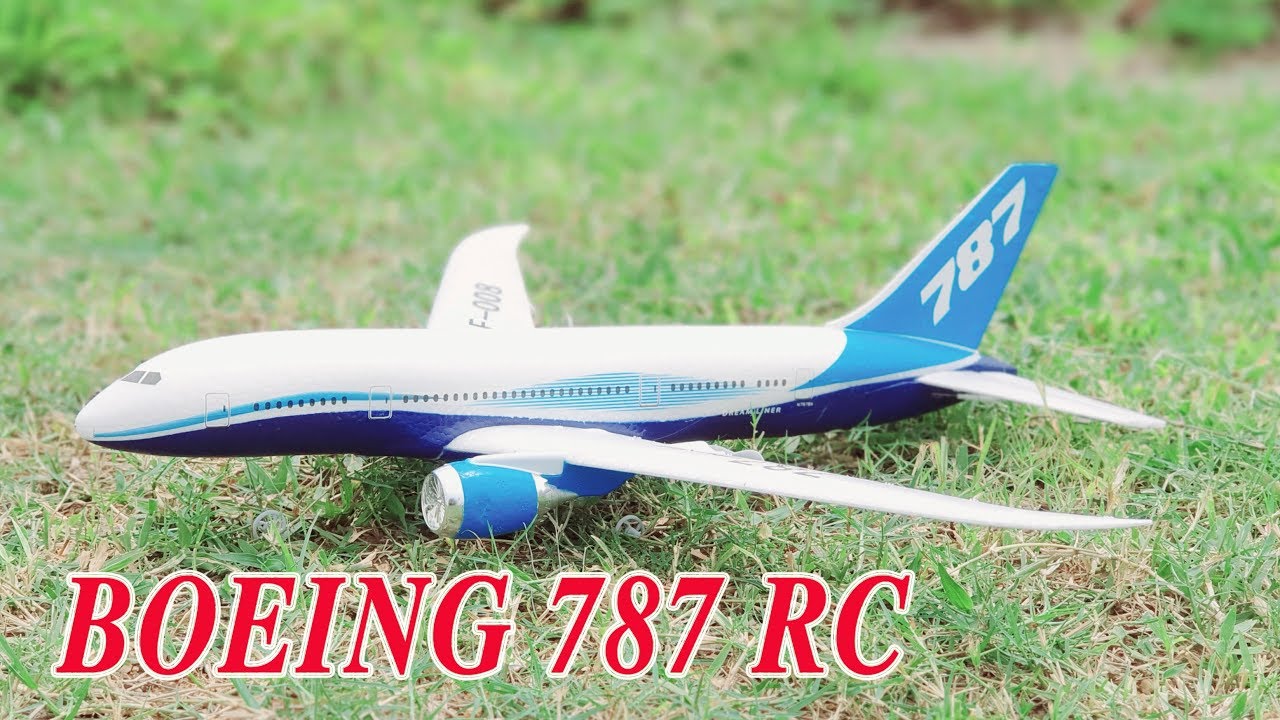Build a Boeing 787 Aircraft RC 550mm Wingspan with KIT DIY