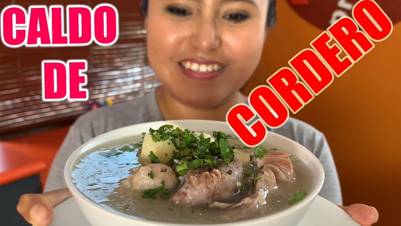 CALDO DE CORDERO PERUANO estilo Cusqueño, un plato MUY SABROSO infaltable en los andes Peruanos.