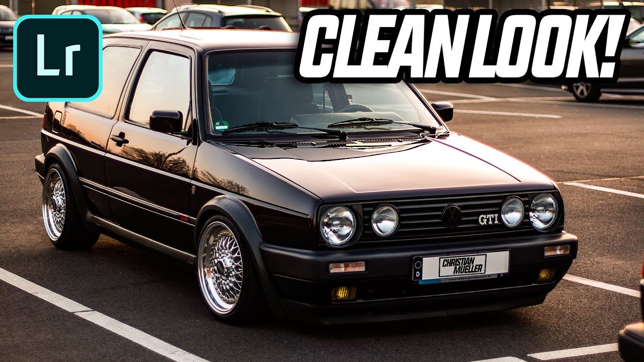 Clean Look! Automotive Photography | Auto Bilder bearbeiten Lightroom
