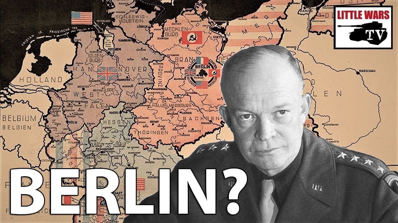 Почему Эйзенхауэр не участвовал в гонке за Берлин?