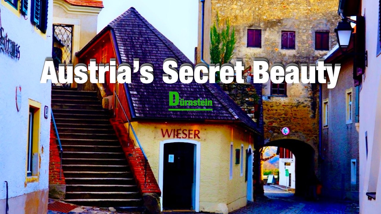Dürnstein Wachau Austria  | Relaxing Cinematic Travel Film in 4K