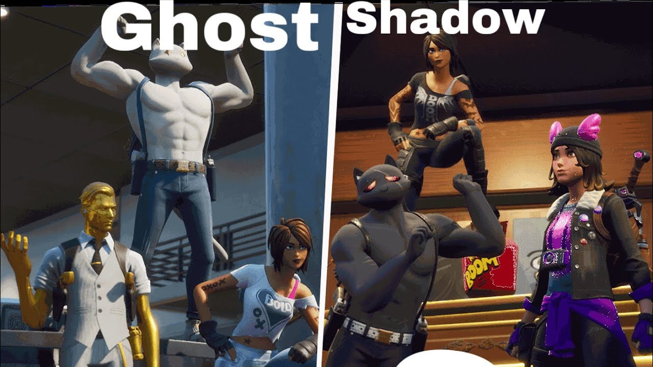 Battle pass style: ghost or shadow (fortnite battle Royale)
