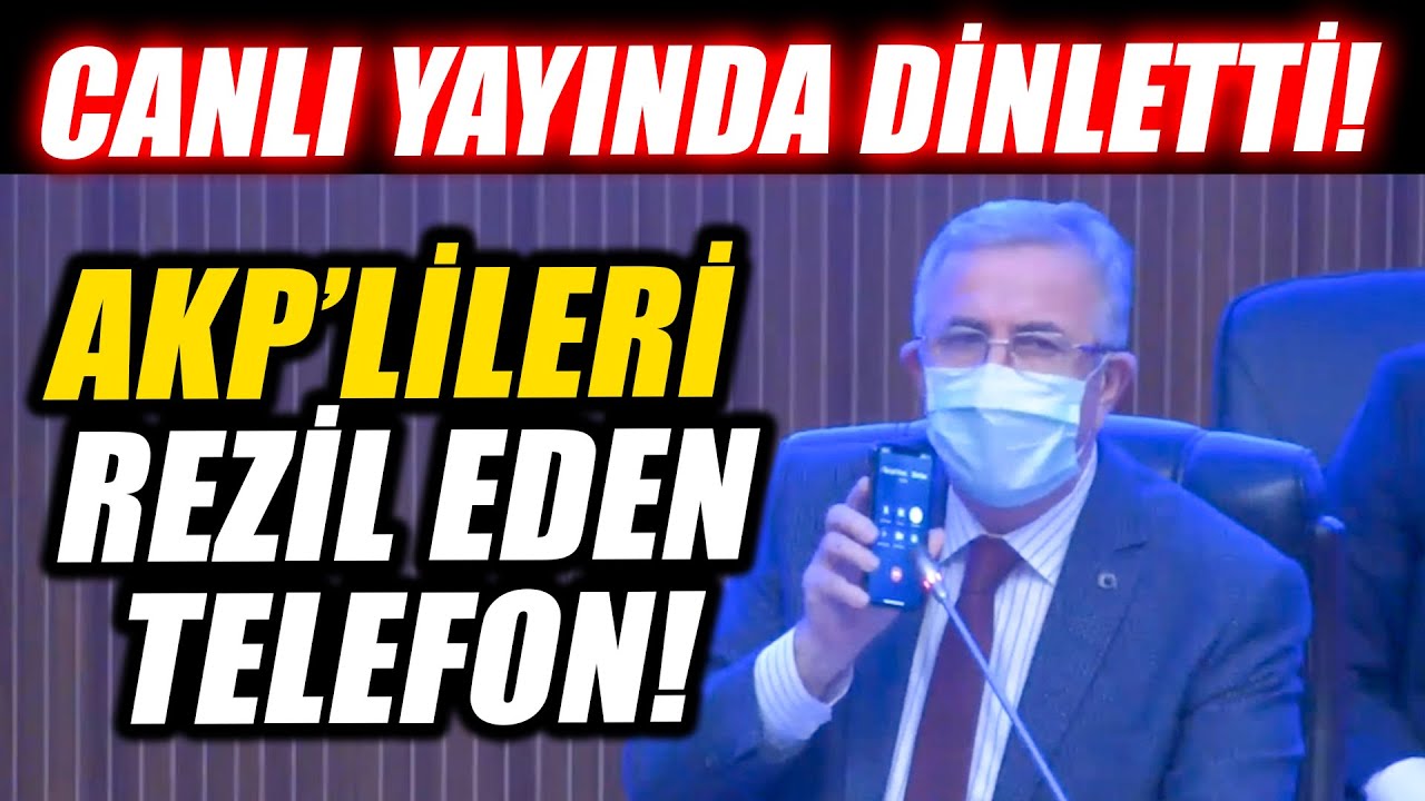 Mansur Yavaş canlı yayında dinletti... AKP'lileri rezil eden telefon!