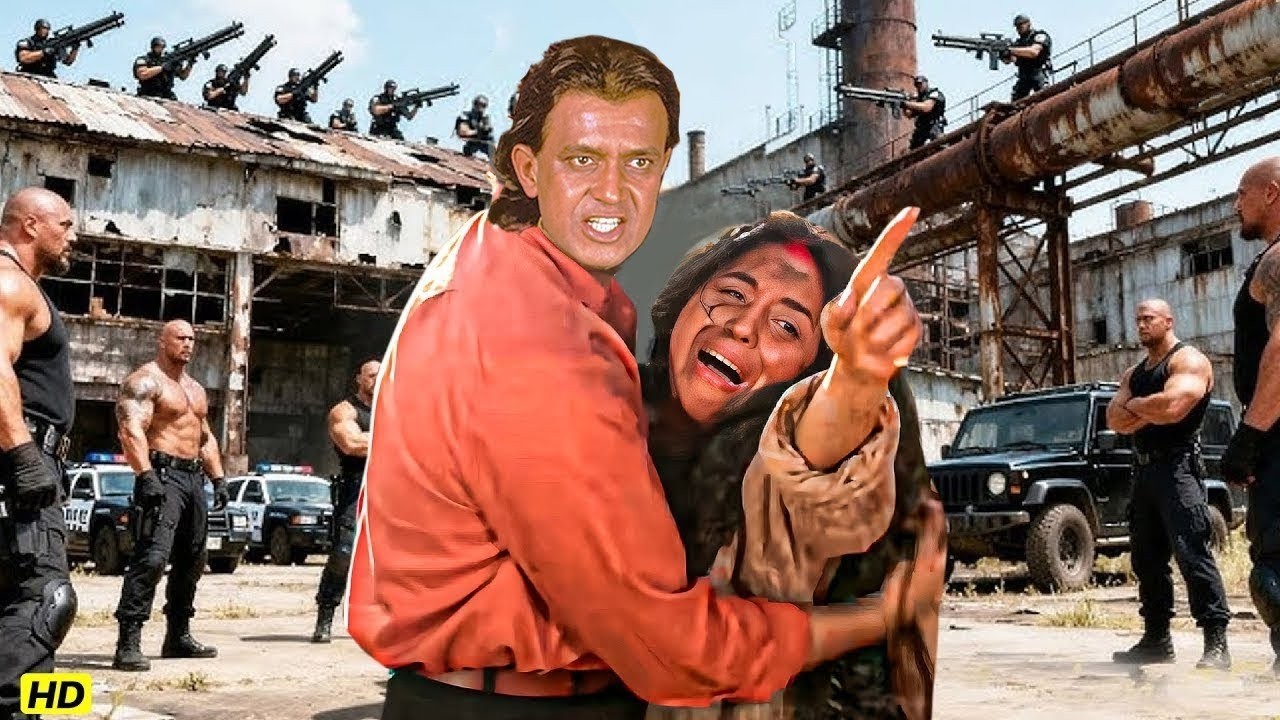 मिथुन चक्रबोर्ती ने जैकी श्रॉफ की बहन का किया इज्जत लूटा | Mithun & Jackie Shroff Action Hindi Movie