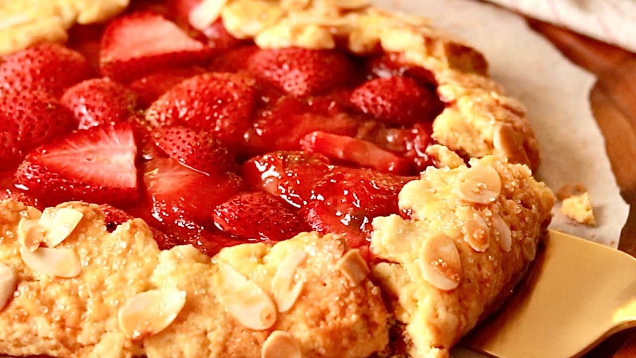 Strawberry Galette | You don&rsquo;t need a pie dish for this.