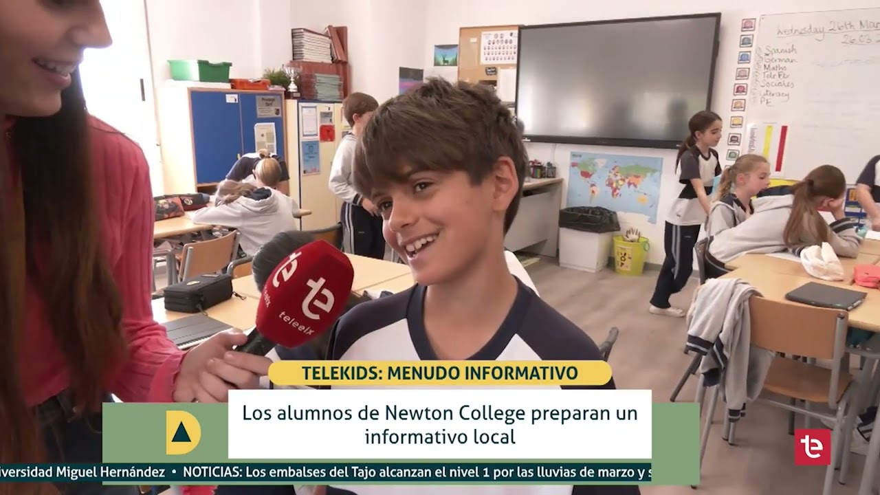 DÍA A DÍA | Telekids: menudo informativo desde el Newton College - 28/03/2025