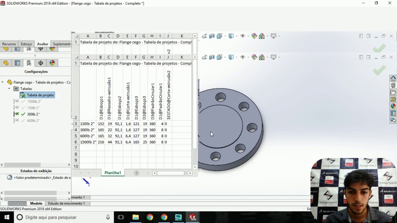 Crie uma tabela de projetos automática com o SOLIDWORKS - 4i Engenharia
