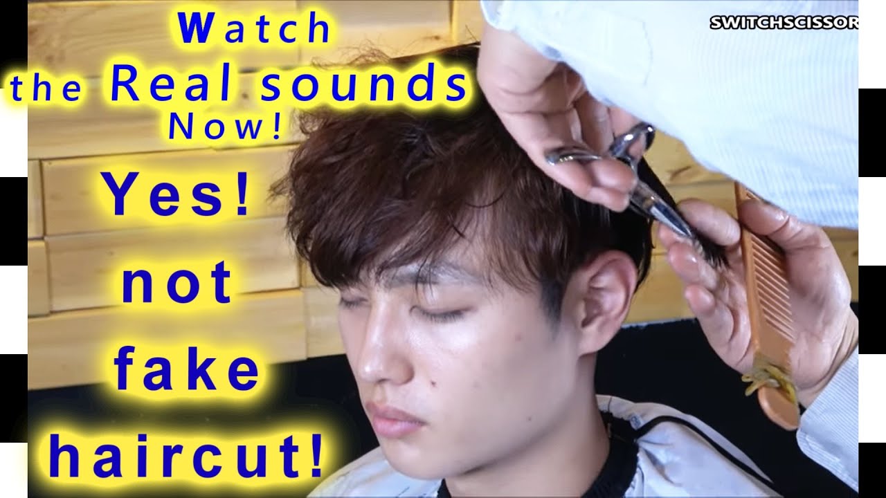 Best ASMR soft two-block haircut