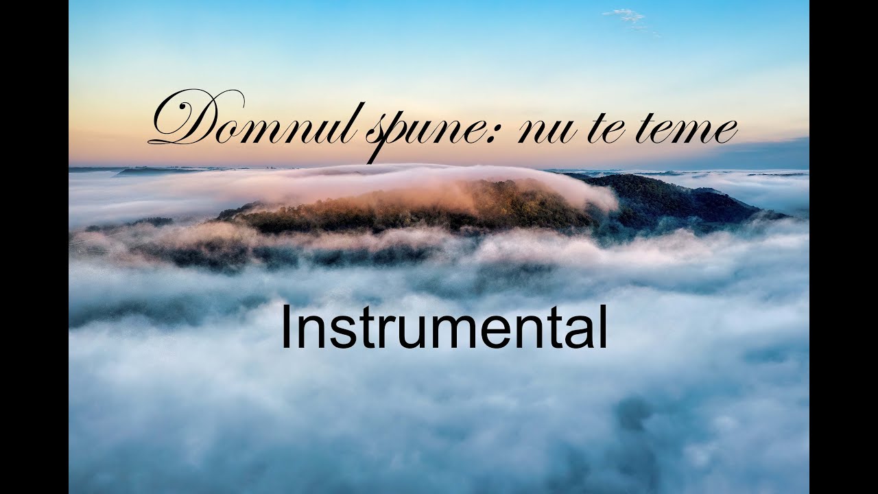 Instrumental | Domnul spune nu te teme - Fratii Bolohan