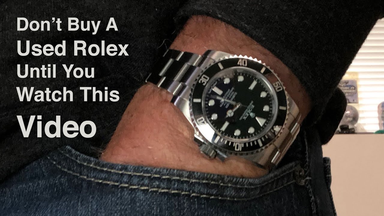 6 вопросов, которые следует задать перед покупкой подержанных часов Rolex