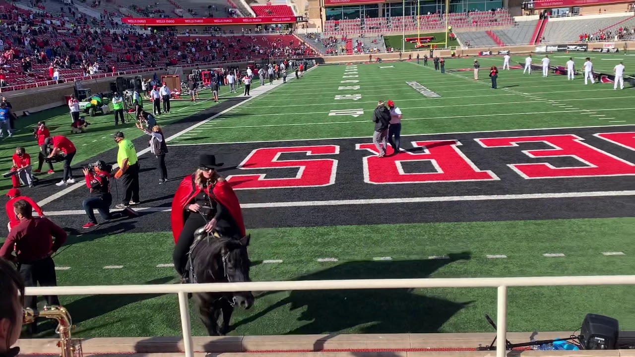 Masked Rider Texas Tech vs. West Virginia