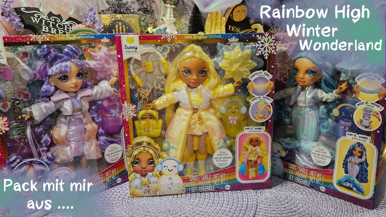 Winterwonderland - Rainbow High Puppen #rainbowhigh #winterwonderland
