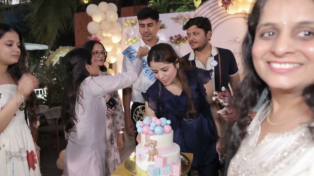 Surprise Baby Shower event of my Lovely Bahu Riya held on her 30thBday