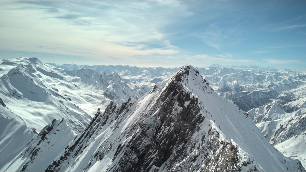 Skiing the Piz Terri Northface -  Powderized §2.10