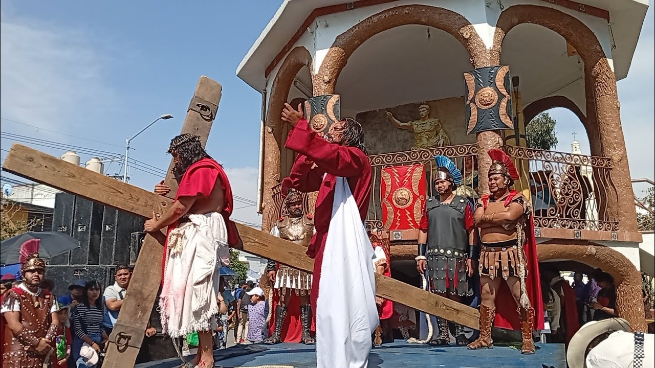 Segundo arrepentimiento de Judas Semana Santa San Felipe Hueyotlipan 2025