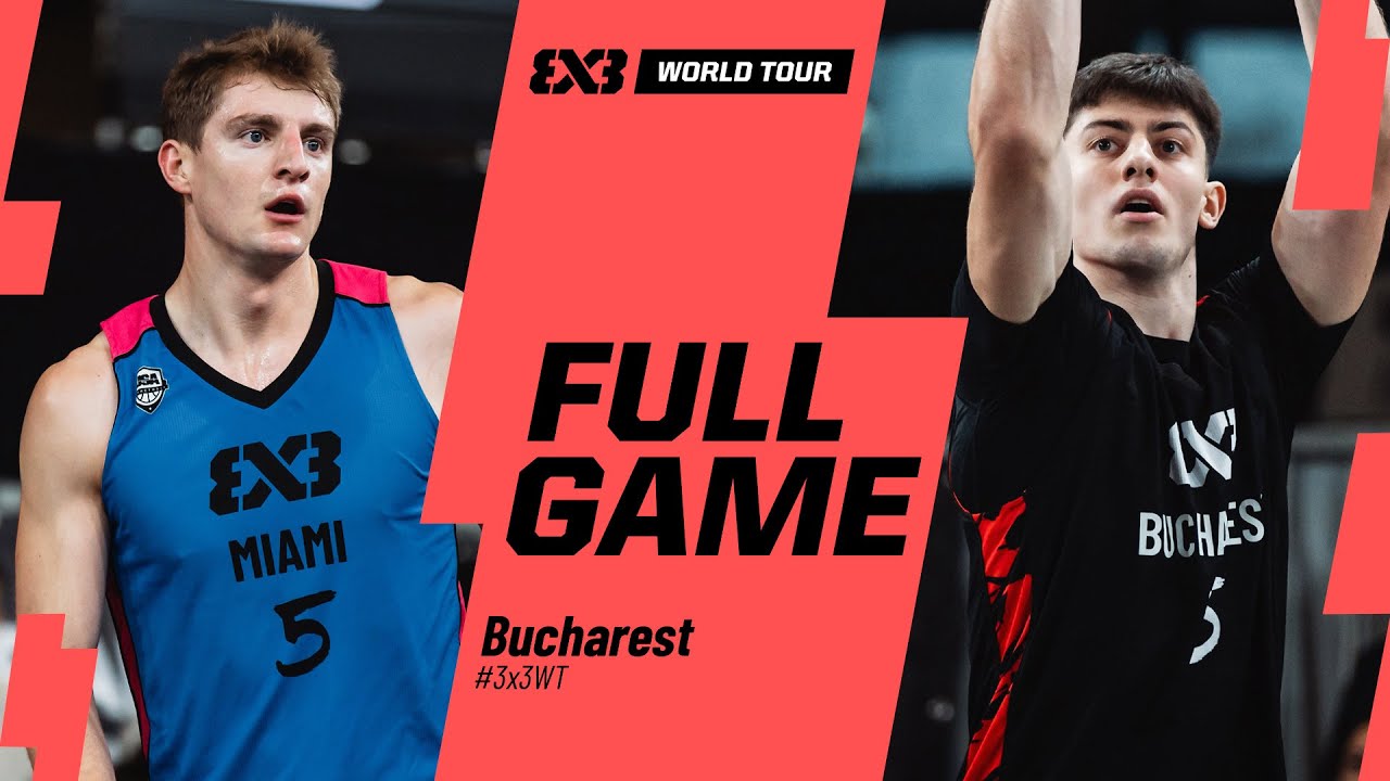 Miami 🇺🇸 vs Bucharest Stiinta 🇷🇴 | Full Pool Game | FIBA 3x3 World Tour Bucharest 2025