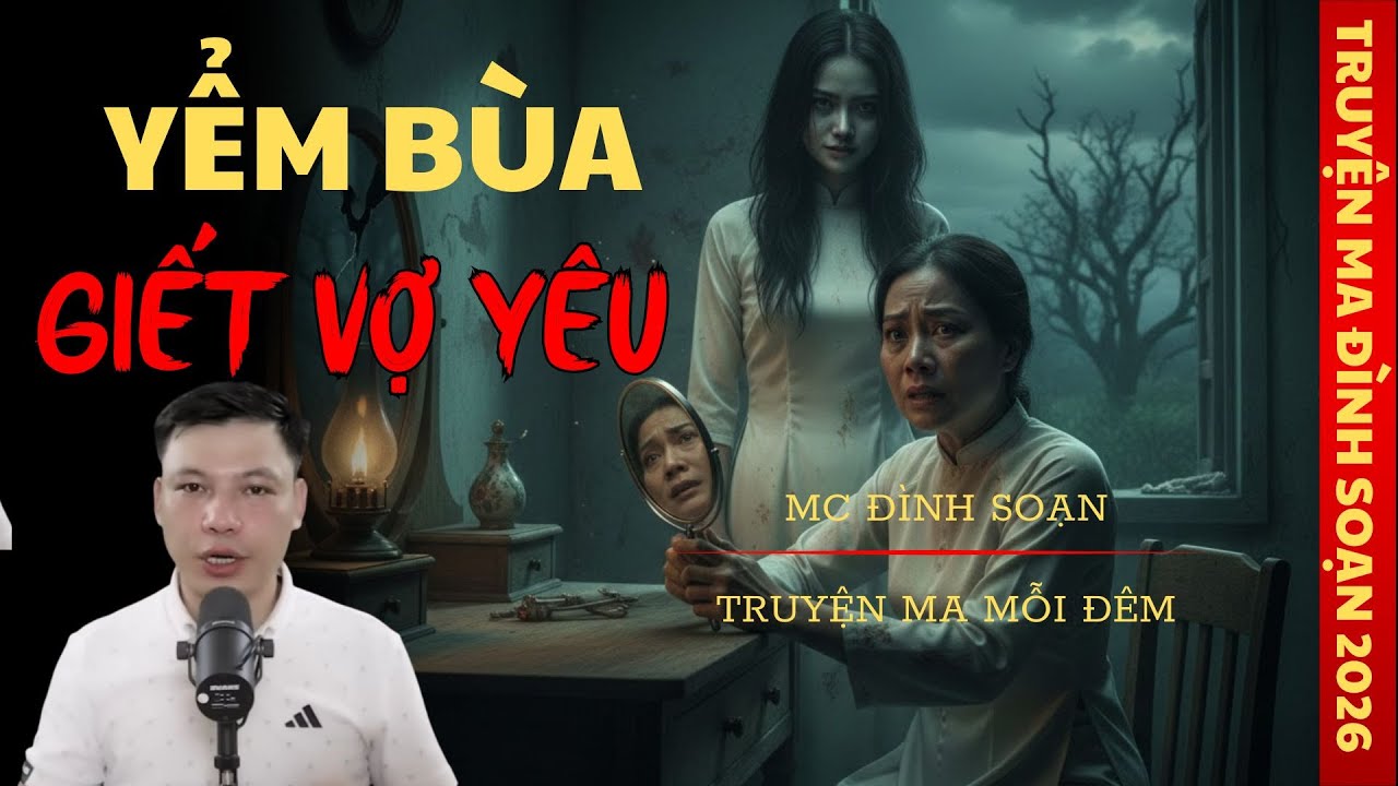 TRUYỆN MA MC ĐÌNH SOẠN : YỂM BÙA GIẾT VỢ YÊU | TRUYỆN MA CÓ THẬT