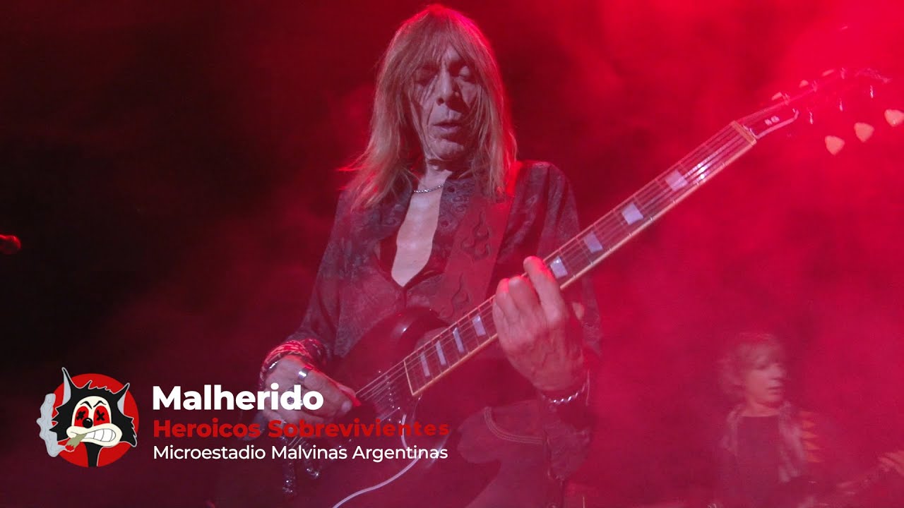 Malherido, Heroicos Sobrevivientes,19 03 2022 en Microestadio Malvinas Argentinas