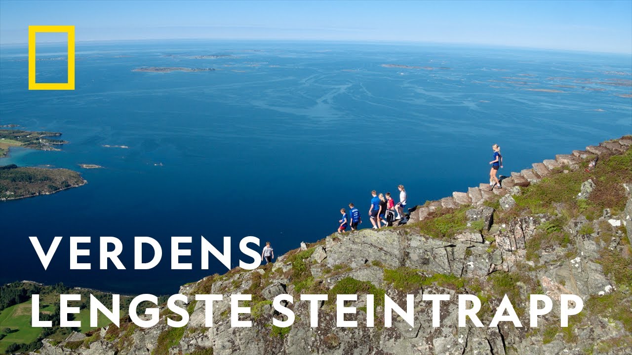 Verdens lengste trapp i Norge | National Geographic