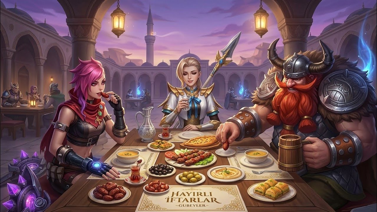 HER DALDA OYNUYORUZ -- 3LÜ İFTARDA AFİYET OLSUN