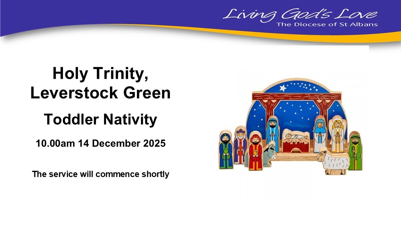 Toddler Nativity 14th December 2025