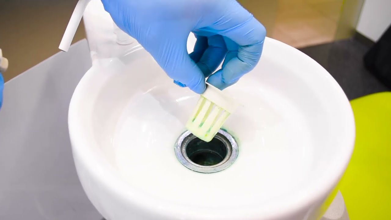 Anglian Dental Filter maintenance on a Belmont chair