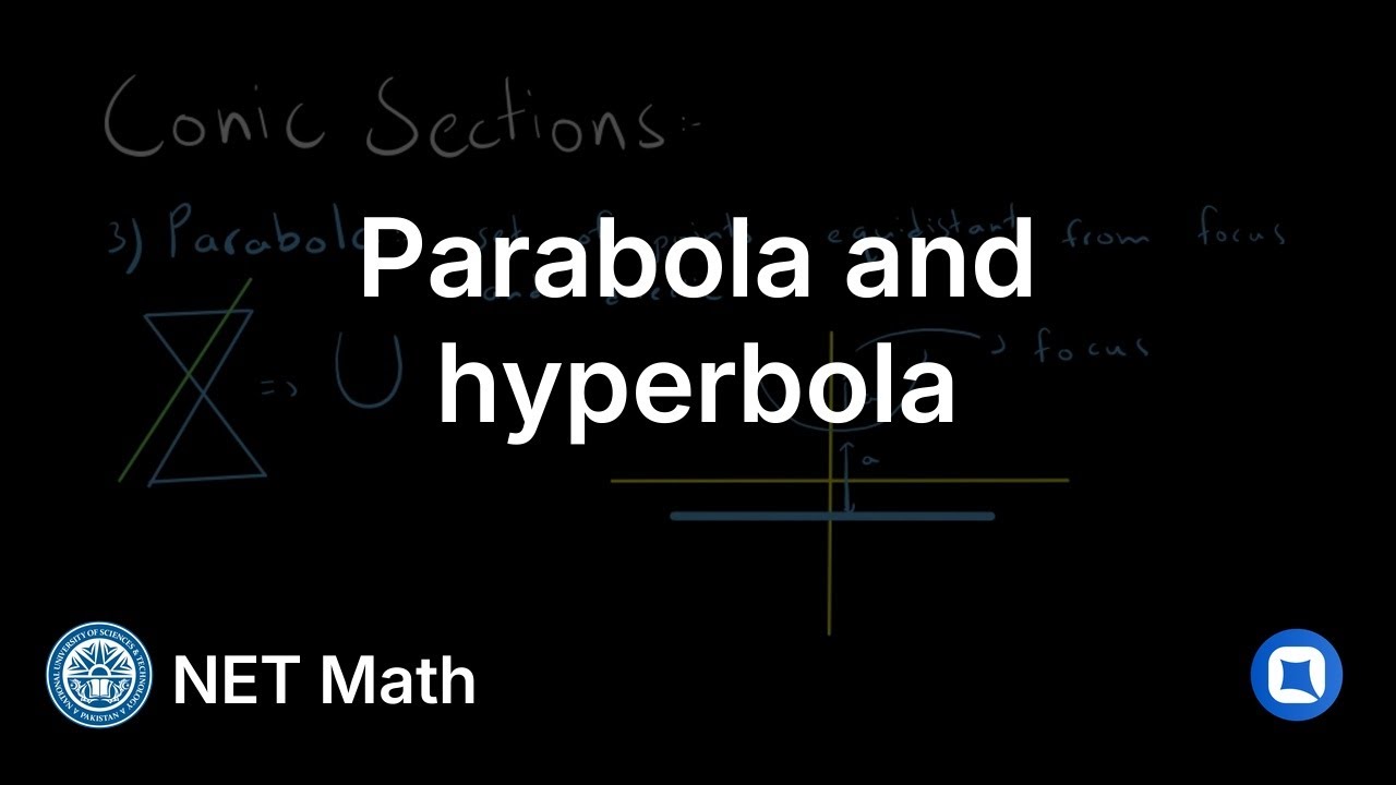 NUST NET Math | 13.3 Conic Sections | Qallam