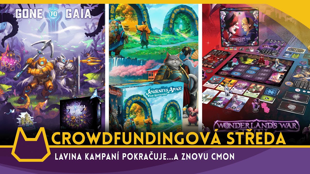 Crowdfundingová středa 22.10.25 - Vrchol Crowdfundingové sezóny? Spíš jeden z mnoha