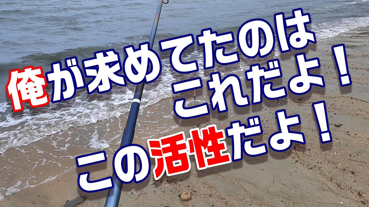 激震のアタリを味わうなら今！！落ちギス釣りの群れを探し釣る！！　【魚神の釣りいかれへんわ】