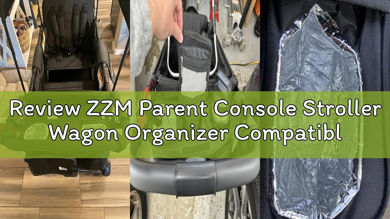 Review ZZM Parent Console Stroller Wagon Organizer Compatible with WONDERFOLD W2&W4&X, Jeep Deluxe W
