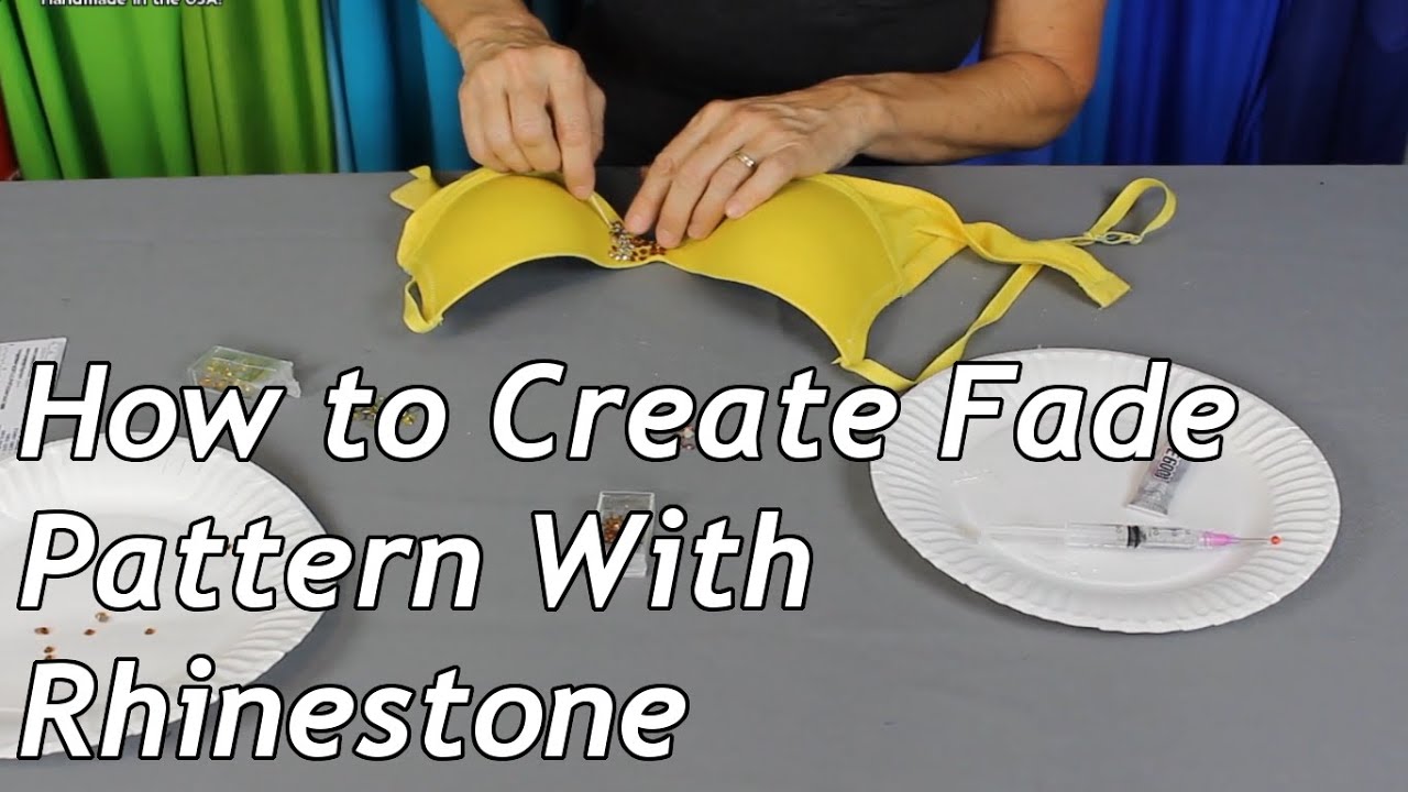 How to Create Fade Pattern With Rhinestone