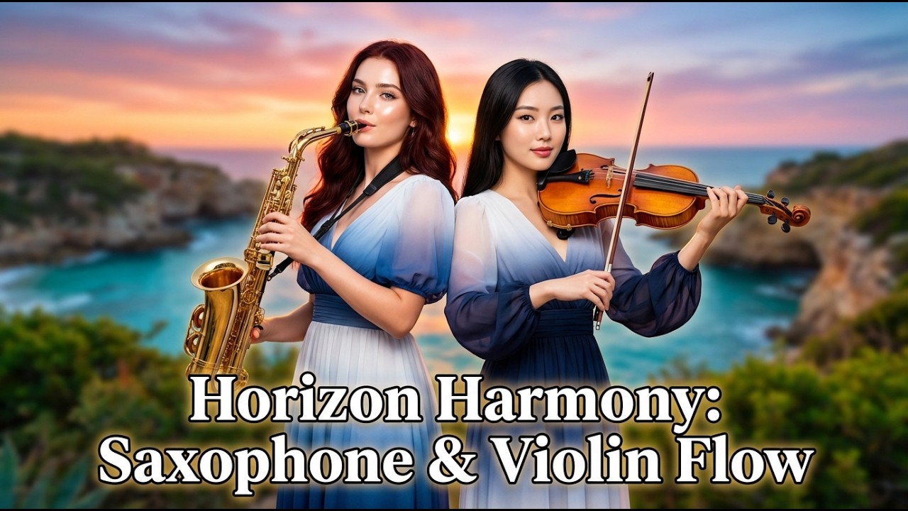 🎷 Romantic Saxophone & Piano 💕   Gentle Warm Jazz Instrumentals for Relaxation, Study & Work Ma