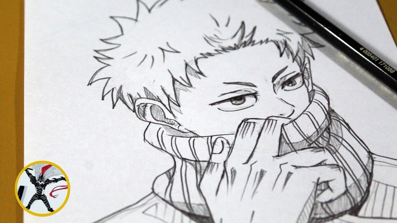 How to Draw Toge Inumaki Step by Step – Easy Anime Sketch Tutorial for Beginners