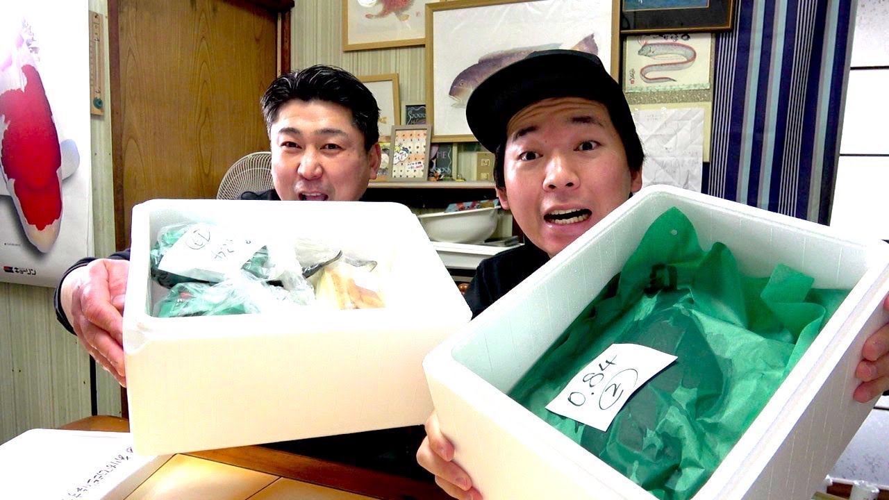 変おじのじいちゃんに高級寿司を作る！