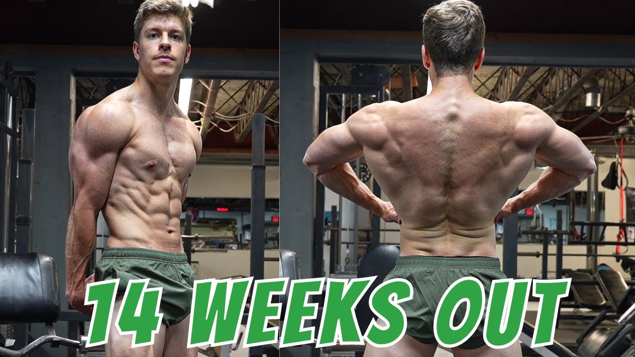 14 WEEKS OUT from my FIRST BODYBUILDING SHOW | Traveling A Ton