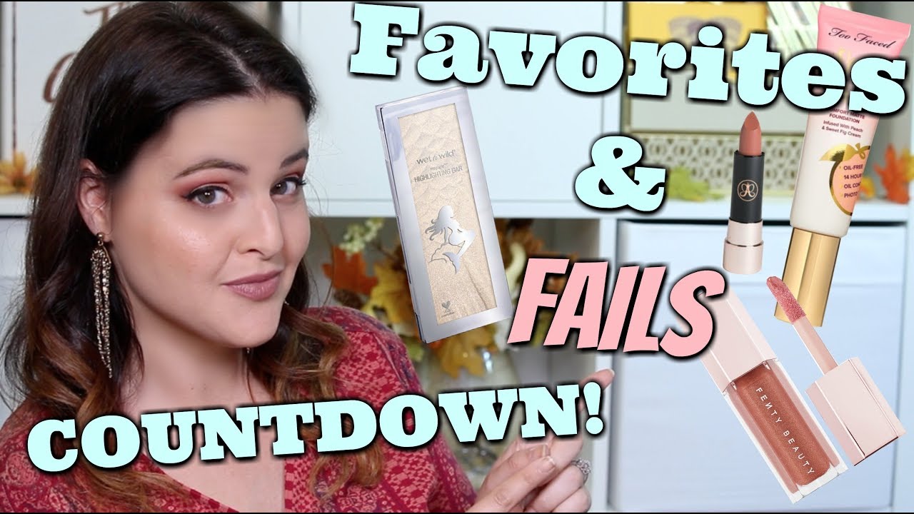 September Beauty Favorites and FAILS! JenLuv's Countdown! #notsponsored