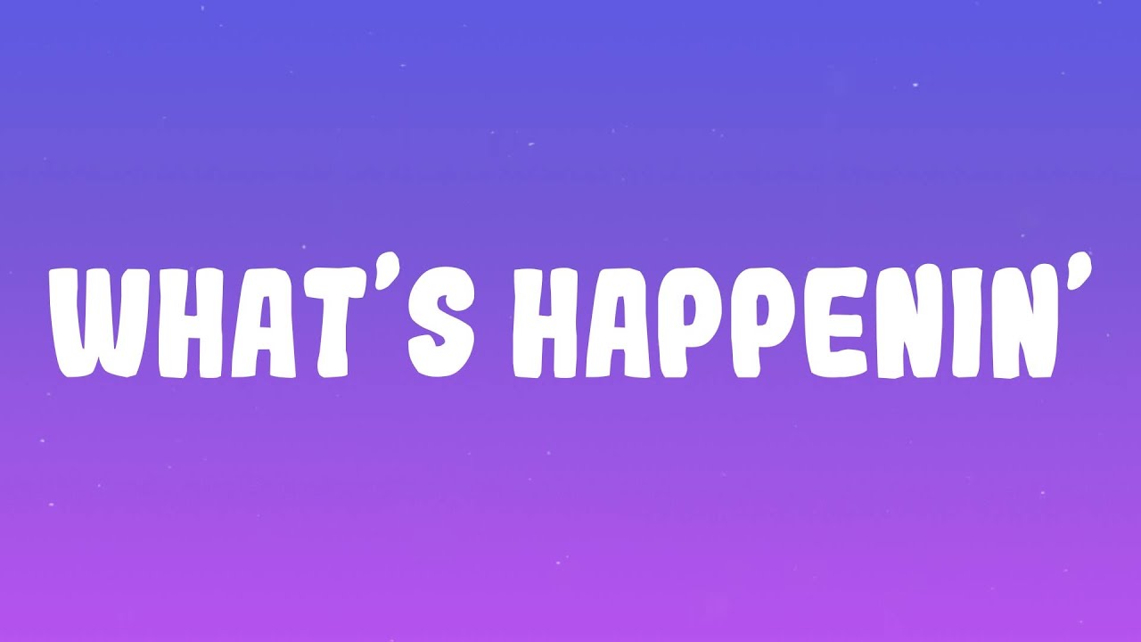 Young Nudy - WHAT'S HAPPENIN' ft. Latto, Coupe