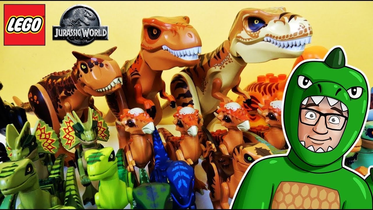MOJA KOLEKCJA DINOZAURÓW Z LEGO - KWIECIEŃ 2019 | Maciek i Klocki