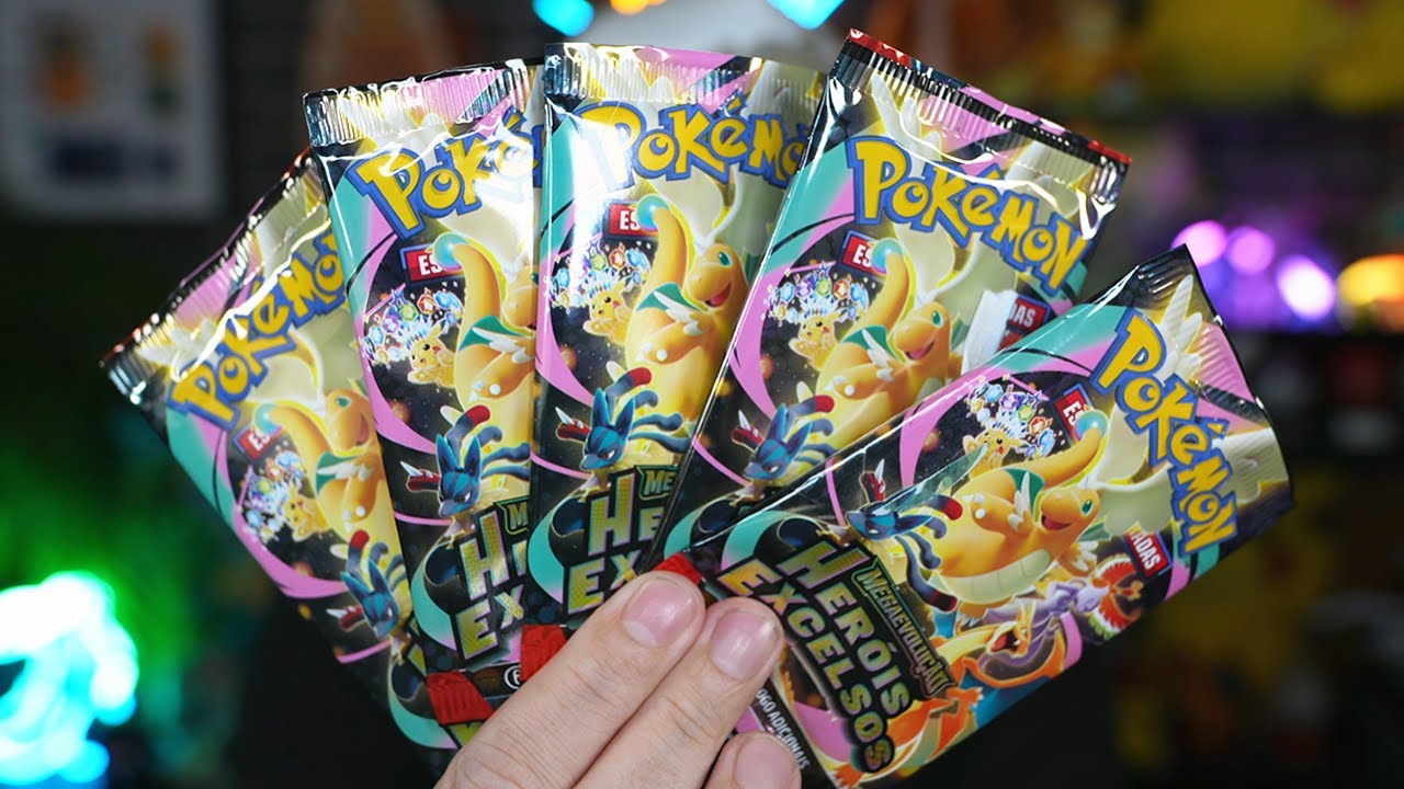 ABRINDO HERÓIS EXCELSOS, Nova Coleção Especial de Cartas Pokémon!  CLUBE DO BREAK - Corujão ON