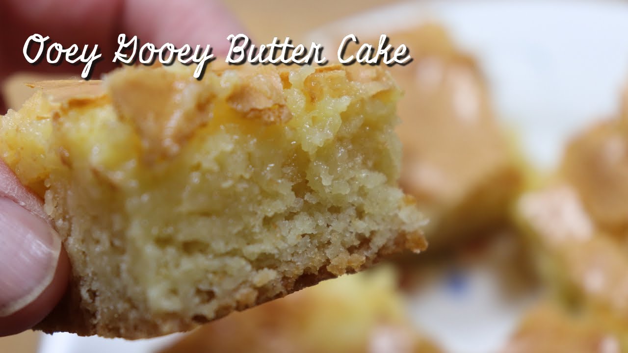 Ooey Gooey Butter Cake | MOLCS Easy Recipes