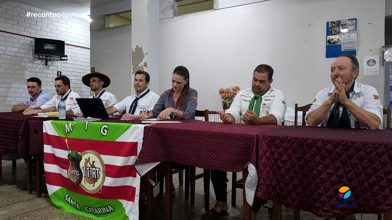 Reunião 11ª região tradicionalista SC