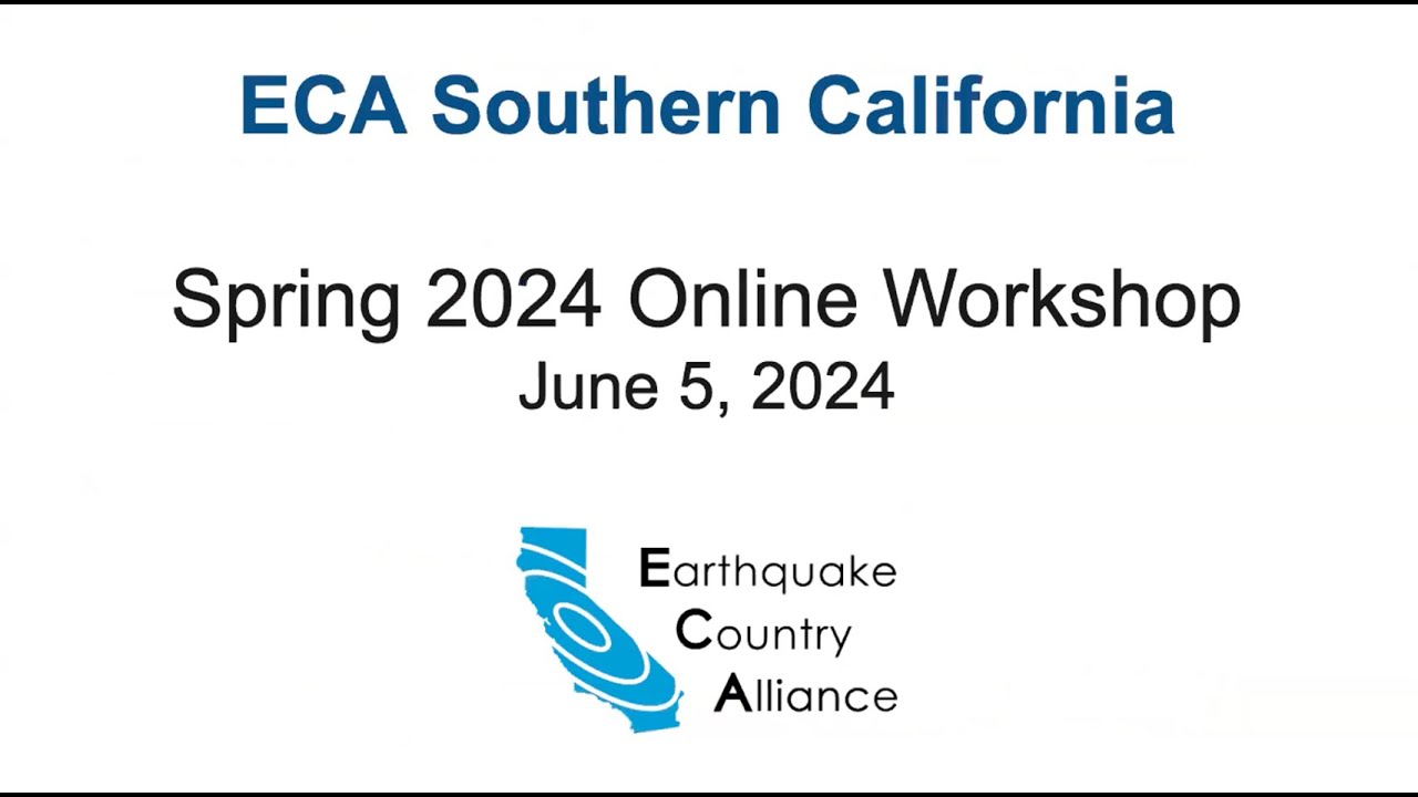 ECA Southern California Spring 2024 Online Workshop (June 5)