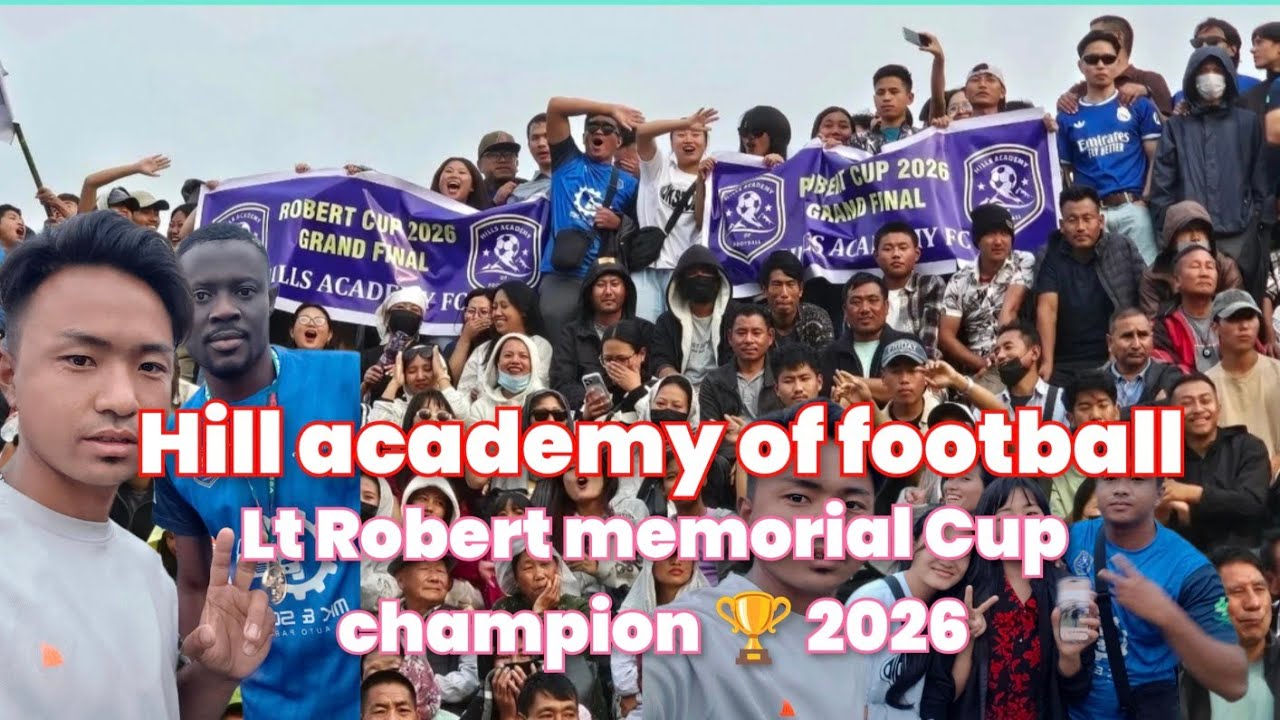 Lt Robert memorial Cup 2026. Winners - Hill academy of football. Pou Legend vs Hill acade