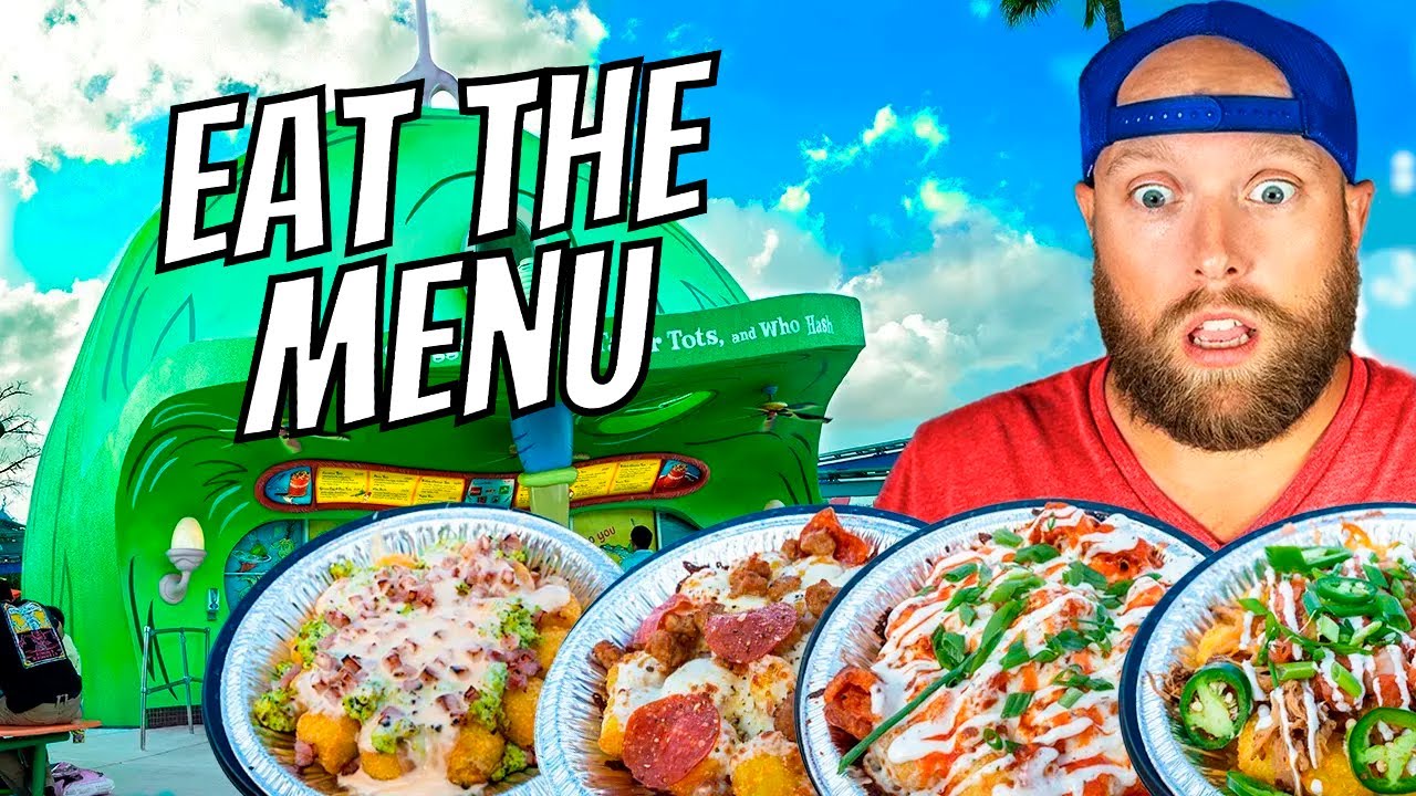 Universal Studios Green Eggs & Ham | We Tried ALL the Tots!